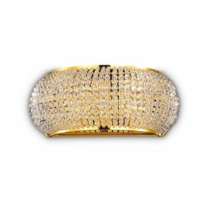 Lampada Da Parete Pasha' Ap3 Oro Ideal-Lux