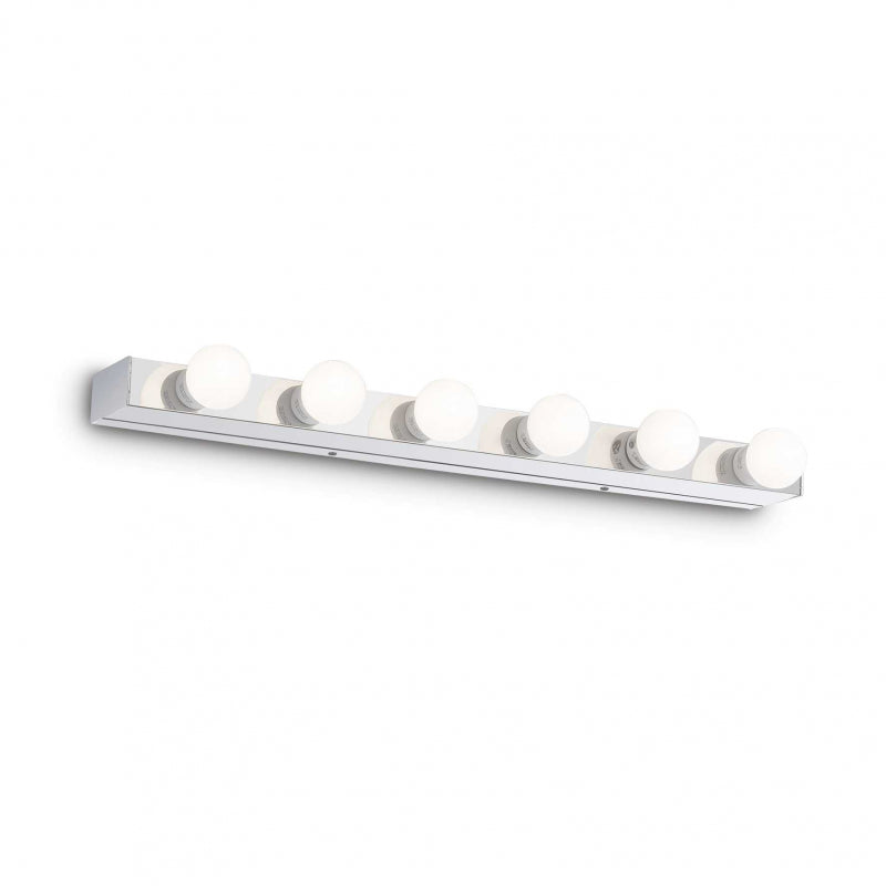 Lampada Da Parete Prive' Ap6 Cromo Ideal-Lux
