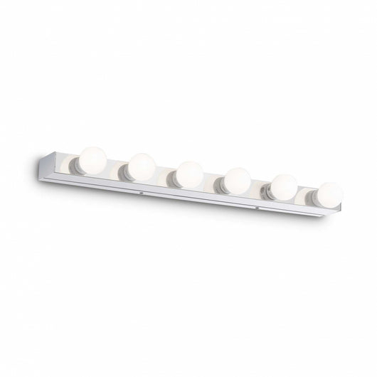 Lampada Da Parete Prive' Ap6 Cromo Ideal-Lux