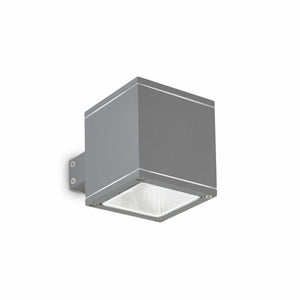Lampada Da Parete Snif Ap1 Square Antracite Ideal-Lux