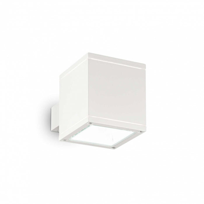 Lampada Da Parete Snif Ap1 Square Bianco Ideal-Lux