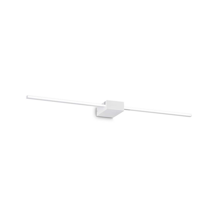Lampada Da Parete Theo Ap D075 Bianco Ideal-Lux