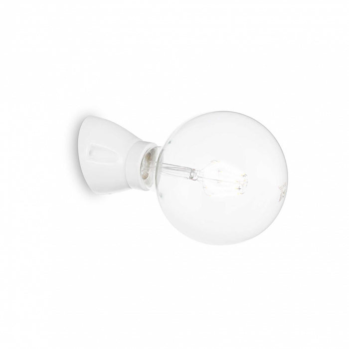 Lampada Da Parete Winery Ap1 Bianco Ideal-Lux