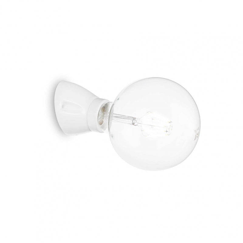 Lampada Da Parete Winery Ap1 Bianco Ideal-Lux