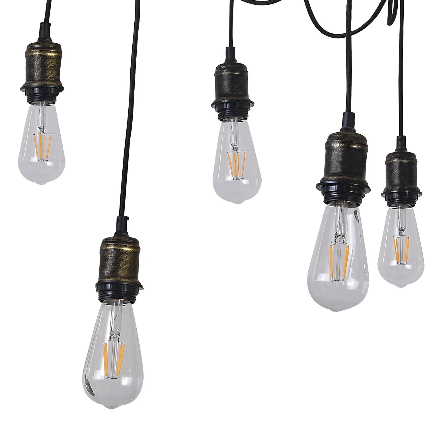 LÚZETE - LAMPADA DA SOFFITTO 10 LUCI CARLA ANTICATA