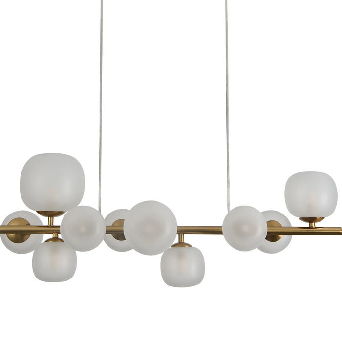 LÚZETE - LAMPADA DA SOFFITTO 10 PARALUMI BIANCO OPALE BIANCO OPALE NICOLETTA