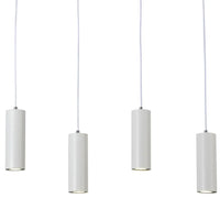 LÚZETE - LAMPADA DA SOFFITTO 4 LUCI BIANCO GU10 ADARA