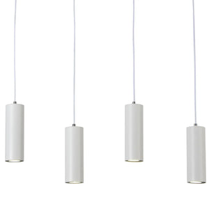 LÚZETE - LAMPADA DA SOFFITTO 4 LUCI BIANCO GU10 ADARA