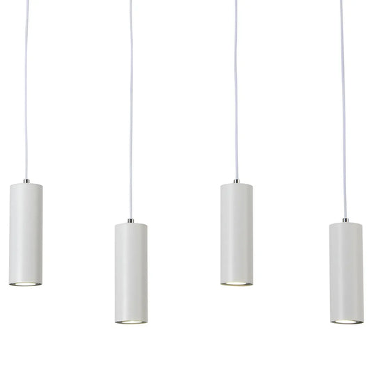 LÚZETE - LAMPADA DA SOFFITTO 4 LUCI BIANCO GU10 ADARA