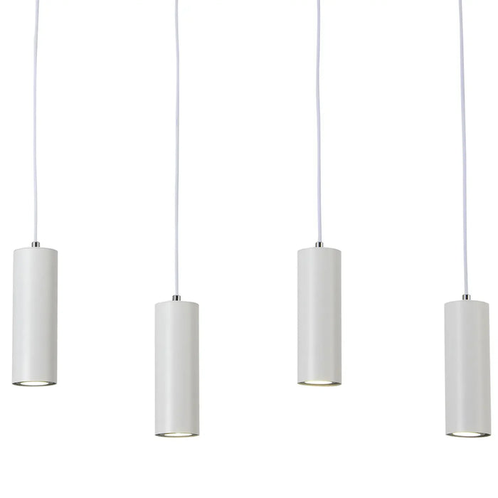 LÚZETE - LAMPADA DA SOFFITTO 4 LUCI BIANCO GU10 ADARA