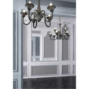 LÚZETE - LAMPADA DA SOFFITTO 5 LUCI ANTRACITE CAMILA