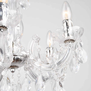 LÚZETE - LAMPADA DA SOFFITTO 5 LUCI NICOLA TRASPARENTE