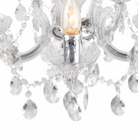 LÚZETE - LAMPADA DA SOFFITTO 5 LUCI NICOLA TRASPARENTE