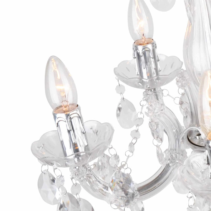 LÚZETE - LAMPADA DA SOFFITTO 5 LUCI NICOLA TRASPARENTE