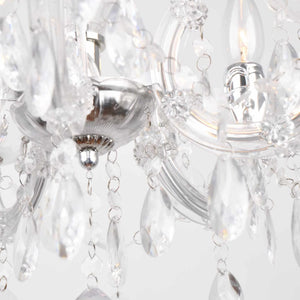 LÚZETE - LAMPADA DA SOFFITTO 5 LUCI NICOLA TRASPARENTE