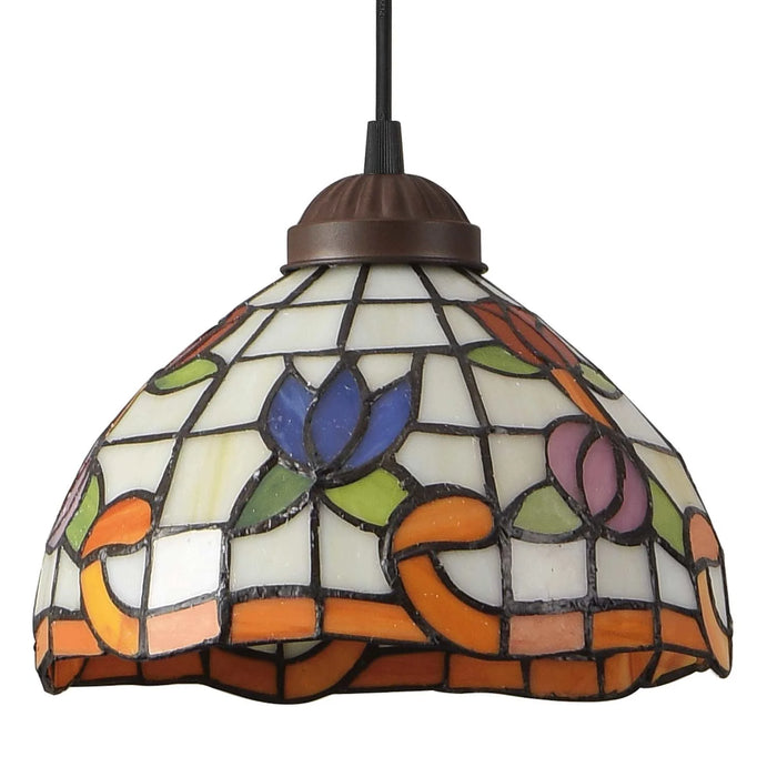 LÚZETE - LAMPADA DA SOFFITTO A 1 LUCE 20 CM TIFFANY BLOSSOM