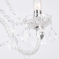 LÚZETE - LAMPADA DA SOFFITTO A 3 LUCI LIONETTA TRASPARENTE