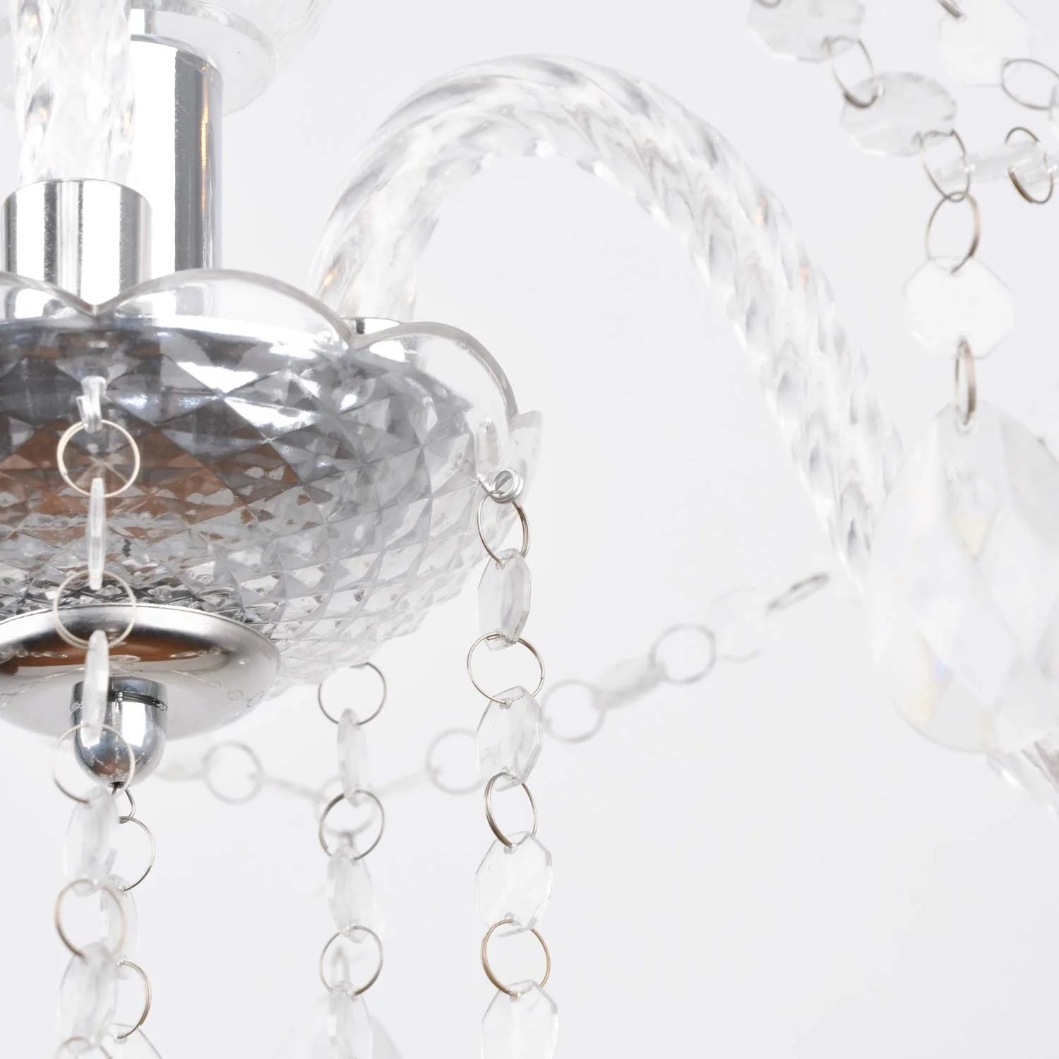 LÚZETE - LAMPADA DA SOFFITTO A 3 LUCI LIONETTA TRASPARENTE