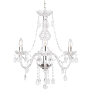 LÚZETE - LAMPADA DA SOFFITTO A 3 LUCI LIONETTA TRASPARENTE