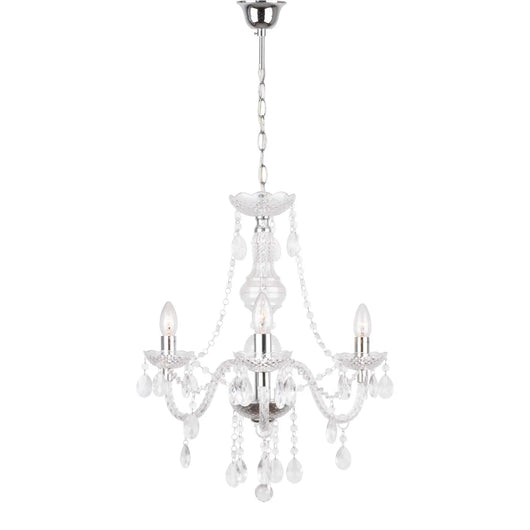 LÚZETE - LAMPADA DA SOFFITTO A 3 LUCI LIONETTA TRASPARENTE