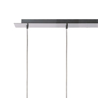 LÚZETE - LAMPADA DA SOFFITTO A 4 LUCI IN CRISTALLO ESTERNO FUMÉ INTERNO BIANCO NOLINA