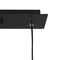 LÚZETE - LAMPADA DA SOFFITTO A 4 LUCI NERA GU10 ADARA