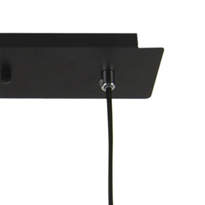 LÚZETE - LAMPADA DA SOFFITTO A 4 LUCI NERA GU10 ADARA