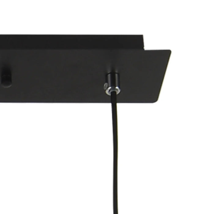 LÚZETE - LAMPADA DA SOFFITTO A 4 LUCI NERA GU10 ADARA