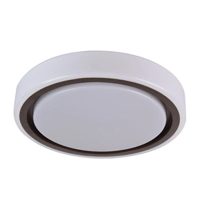 LÚZETE - LAMPADA DA SOFFITTO A LED 55+20W DIMMERABILE BIANCO CAFFÈ HARMONY