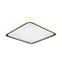 LÚZETE - LAMPADA DA SOFFITTO A LED 75+25W DIMMERABILE BIANCO MARRONE HARMONY