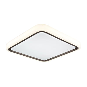 LÚZETE - LAMPADA DA SOFFITTO A LED 75+25W DIMMERABILE BIANCO MARRONE HARMONY
