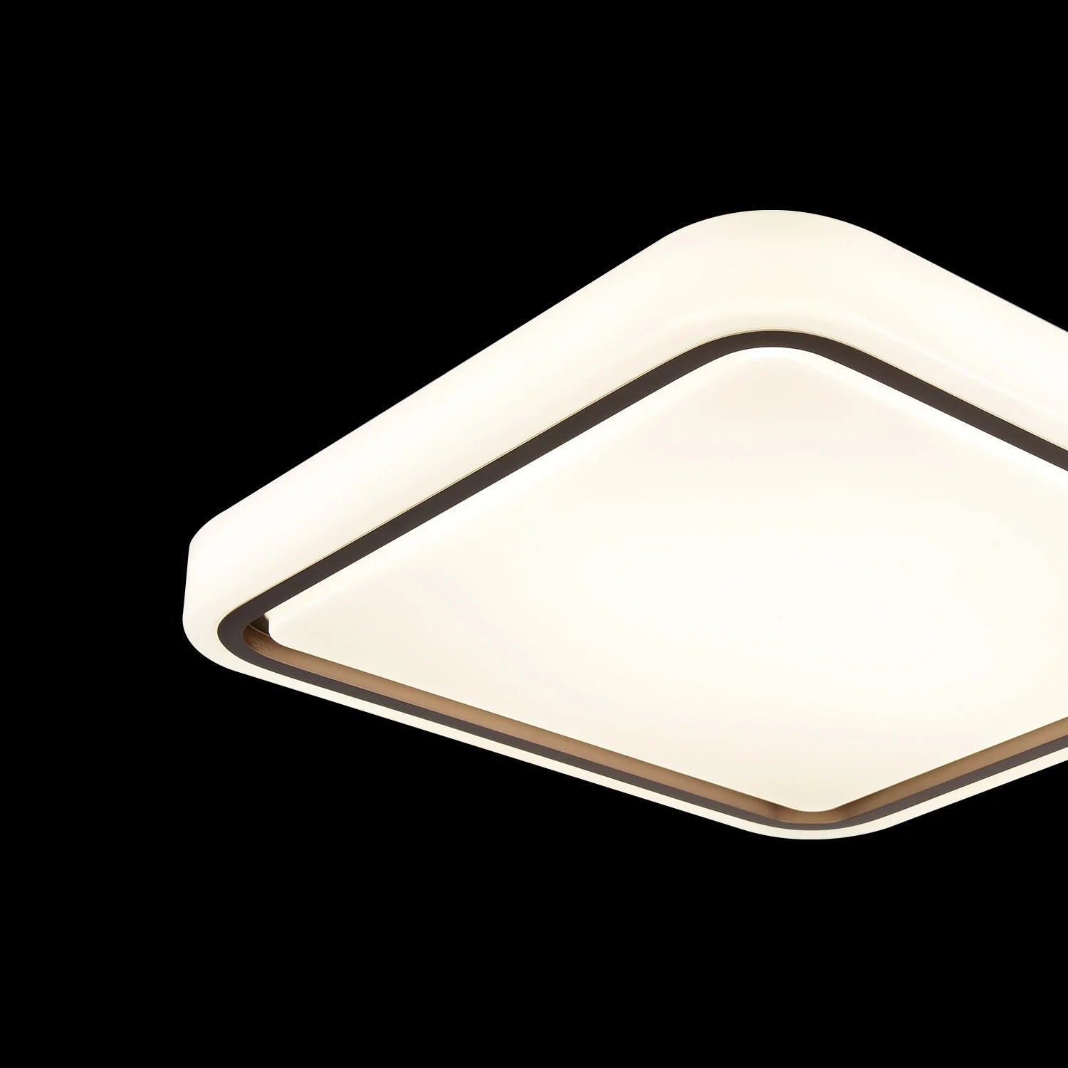 LÚZETE - LAMPADA DA SOFFITTO A LED 75+25W DIMMERABILE BIANCO MARRONE HARMONY
