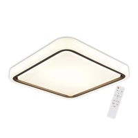 LÚZETE - LAMPADA DA SOFFITTO A LED 75+25W DIMMERABILE BIANCO MARRONE HARMONY