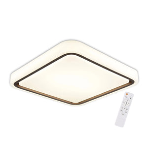 LÚZETE - LAMPADA DA SOFFITTO A LED 75+25W DIMMERABILE BIANCO MARRONE HARMONY