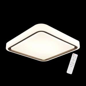 LÚZETE - LAMPADA DA SOFFITTO A LED 75+25W DIMMERABILE BIANCO MARRONE HARMONY