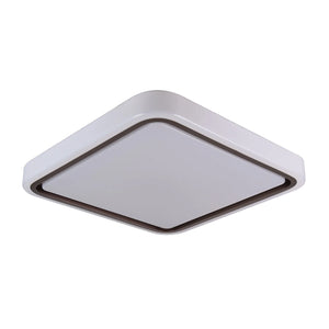 LÚZETE - LAMPADA DA SOFFITTO A LED 75+25W DIMMERABILE BIANCO MARRONE HARMONY