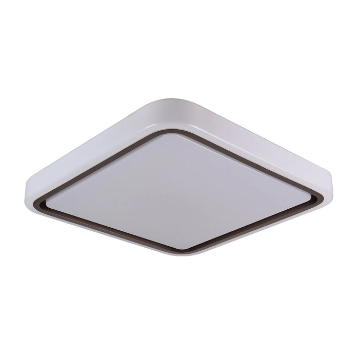 LÚZETE - LAMPADA DA SOFFITTO A LED 75+25W DIMMERABILE BIANCO MARRONE HARMONY