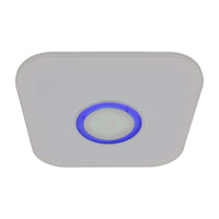 LÚZETE - LAMPADA DA SOFFITTO A LED MUSICALE QUADRATA DA 48W