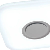 LÚZETE - LAMPADA DA SOFFITTO A LED MUSICALE QUADRATA DA 48W