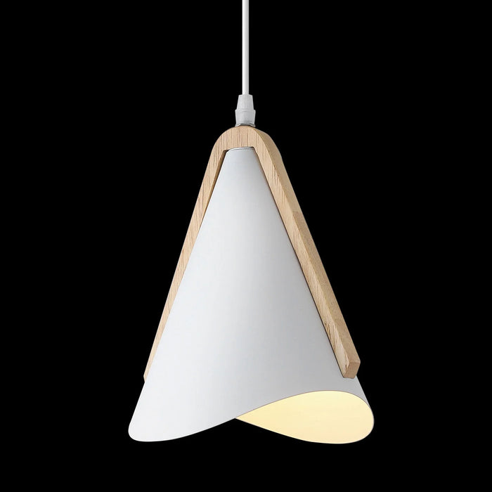 LÚZETE - LAMPADA DA SOFFITTO BIANCO/LEGNO ROSELLE