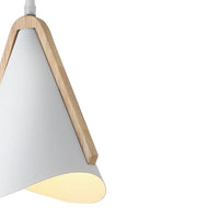 LÚZETE - LAMPADA DA SOFFITTO BIANCO/LEGNO ROSELLE