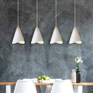 LÚZETE - LAMPADA DA SOFFITTO BIANCO/LEGNO ROSELLE