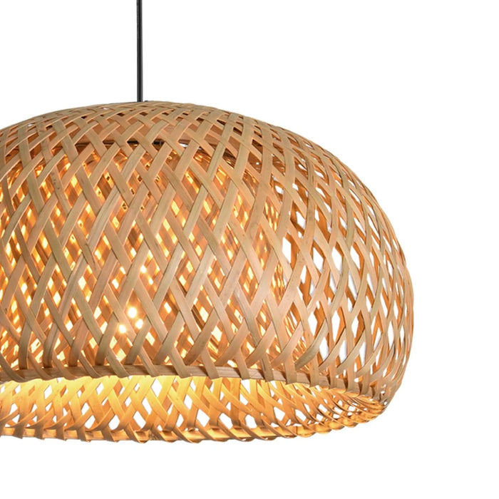 LÚZETE - LAMPADA DA SOFFITTO DI BAMBÙ GRANDE E27 KAWENA