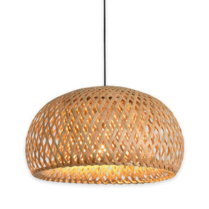 LÚZETE - LAMPADA DA SOFFITTO DI BAMBÙ GRANDE E27 KAWENA