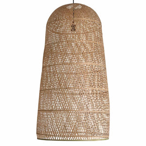 LÚZETE - LAMPADA DA SOFFITTO DI BAMBÙ GRANDE E27 MOANA