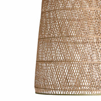 LÚZETE - LAMPADA DA SOFFITTO DI BAMBÙ GRANDE E27 MOANA