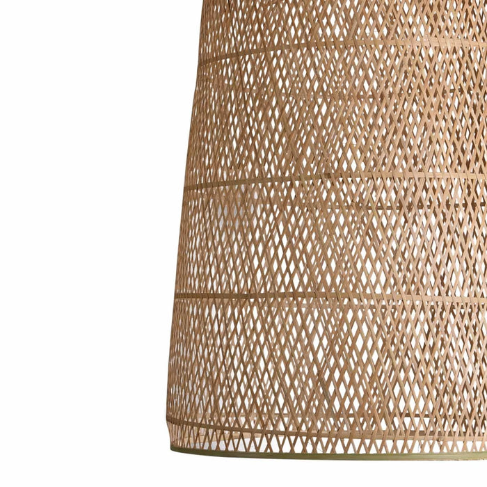 LÚZETE - LAMPADA DA SOFFITTO DI BAMBÙ GRANDE E27 MOANA