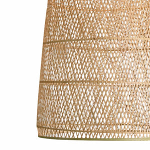 LÚZETE - LAMPADA DA SOFFITTO DI BAMBÙ GRANDE E27 MOANA