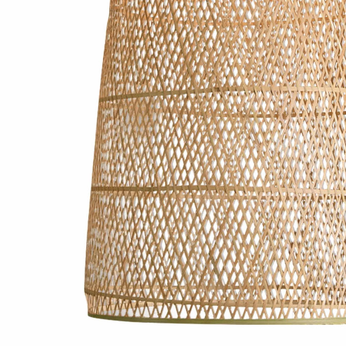 LÚZETE - LAMPADA DA SOFFITTO DI BAMBÙ GRANDE E27 MOANA