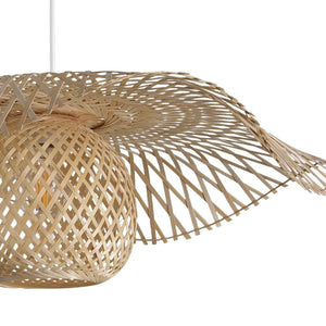 LÚZETE - LAMPADA DA SOFFITTO DI BAMBÙ GRANDE E27 NALANI